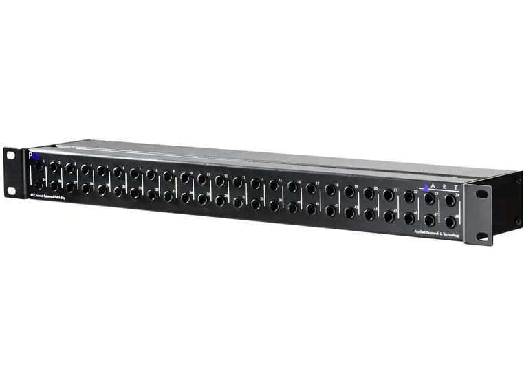 ART P48 (48 Point Balanced Patch Bay) 